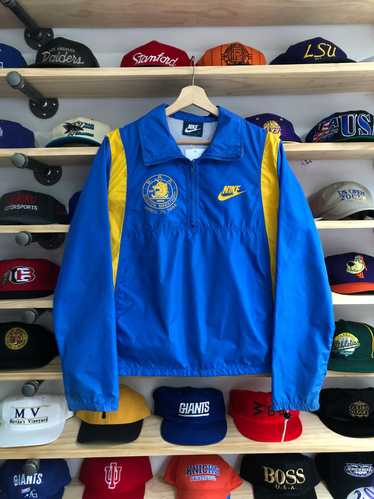 Vintage 1986 Nike Boston Marathon Quarter Zip Wind