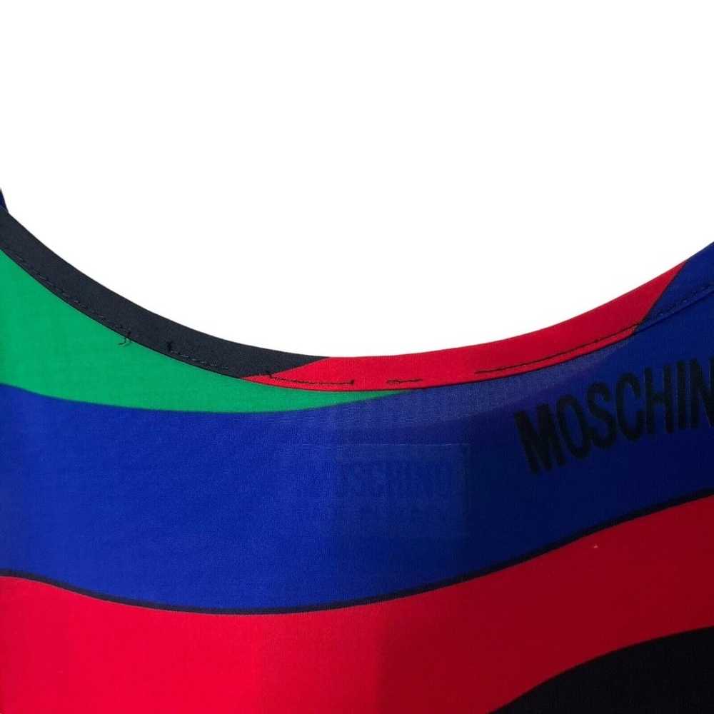 Moschino 1990s 90s Vintage Graphic Logo Print Min… - image 11
