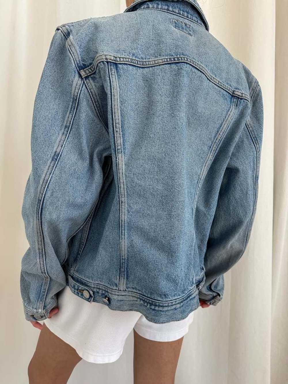Vintage Calvin Klein Denim Jacket - Bleu - image 4