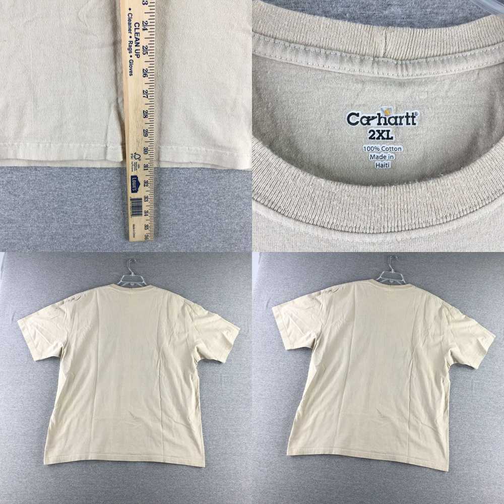 Carhartt Carhartt Shirt Mens 2XL Short Sleeve Cre… - image 4