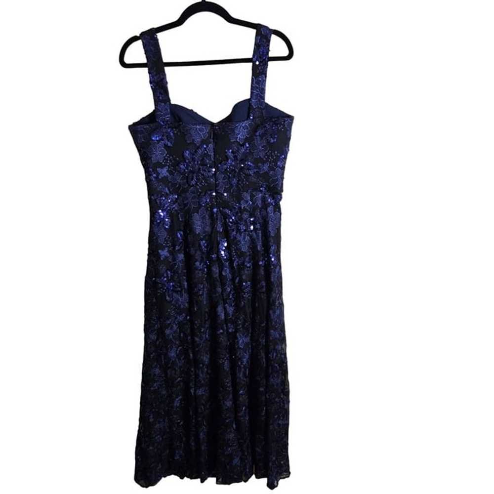 Dress The Population Anabel Sequin Embroidered Go… - image 3