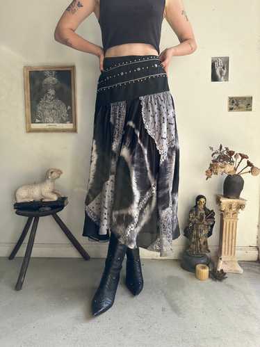 1990s Tie Dye Skirt (XS)