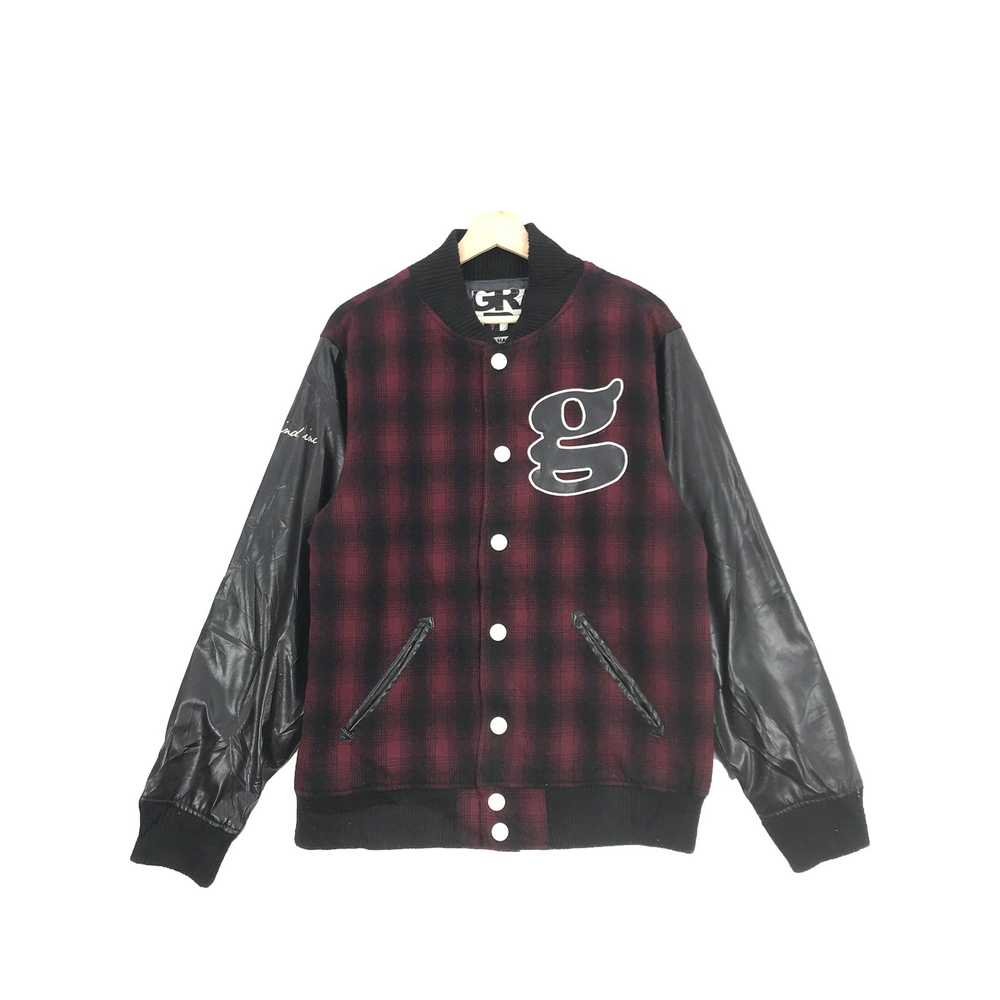 Japanese Brand × Varsity Jacket × Vintage Tartan … - image 1