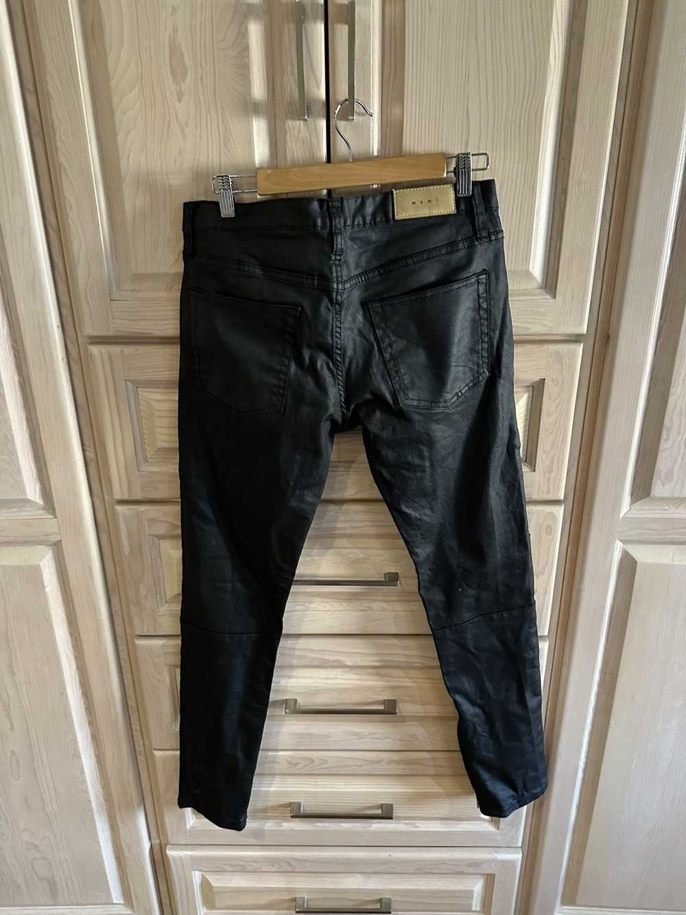 MNML Mnml leather jeans - image 4