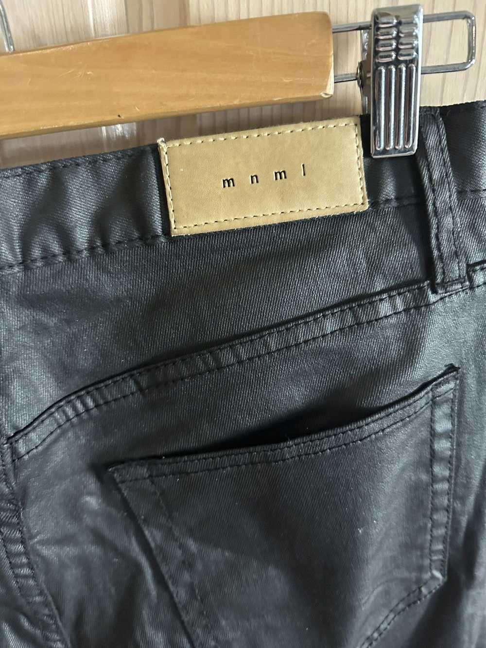 MNML Mnml leather jeans - image 5