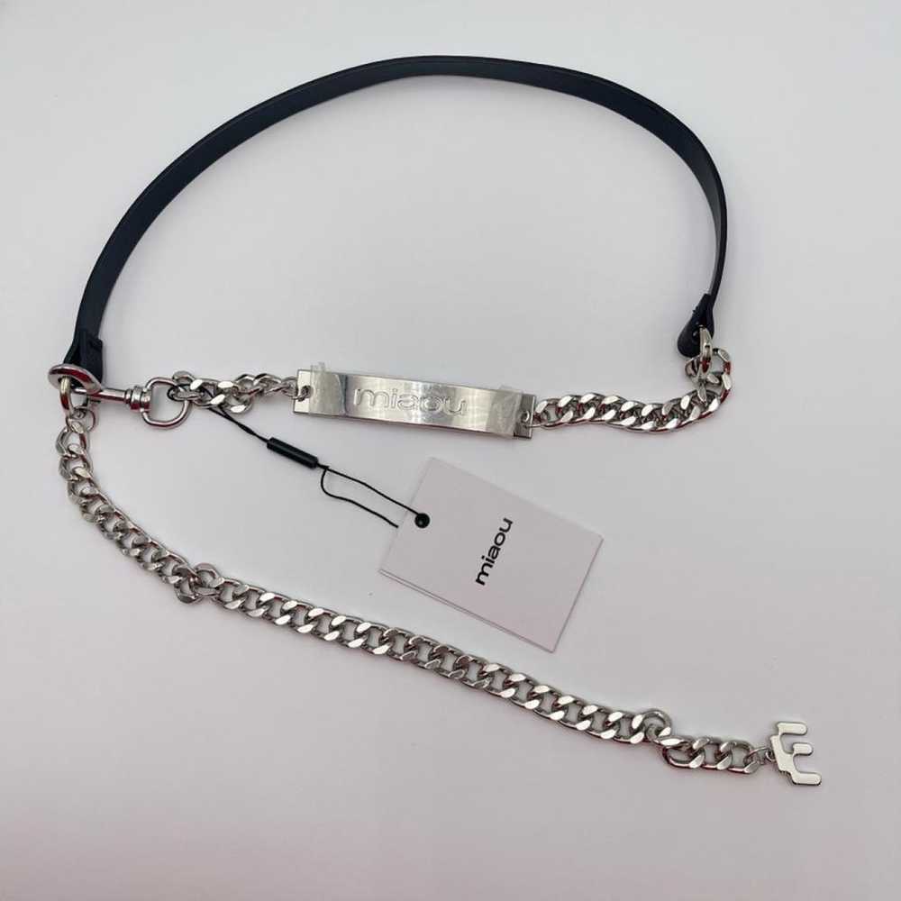 Miaou Leather belt - image 3