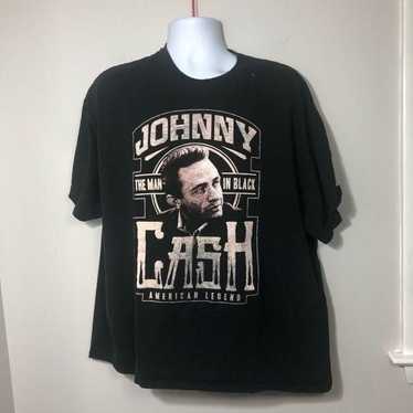 Johnny Cash Shirt Mens 2X American Legend Distres… - image 1