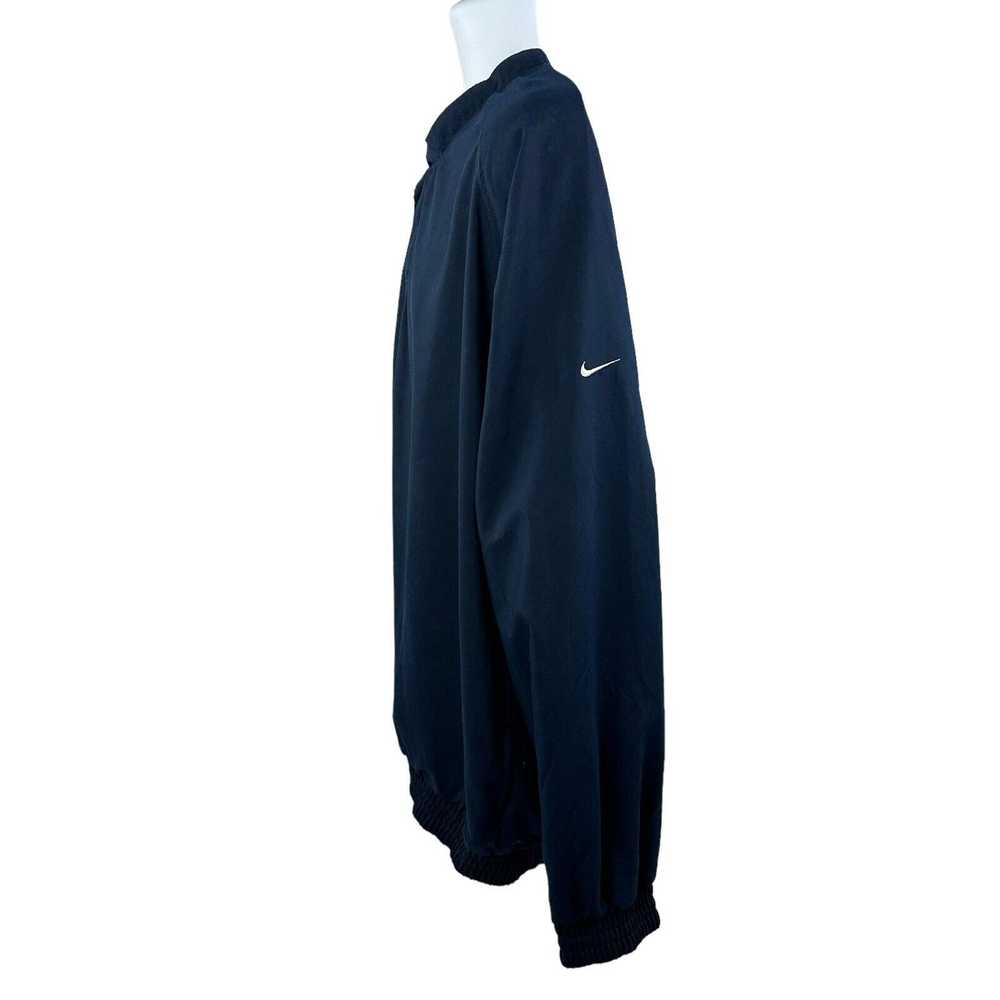 Nike Vtg Nike Golf Mens XL Blue Windbreaker Pullo… - image 2