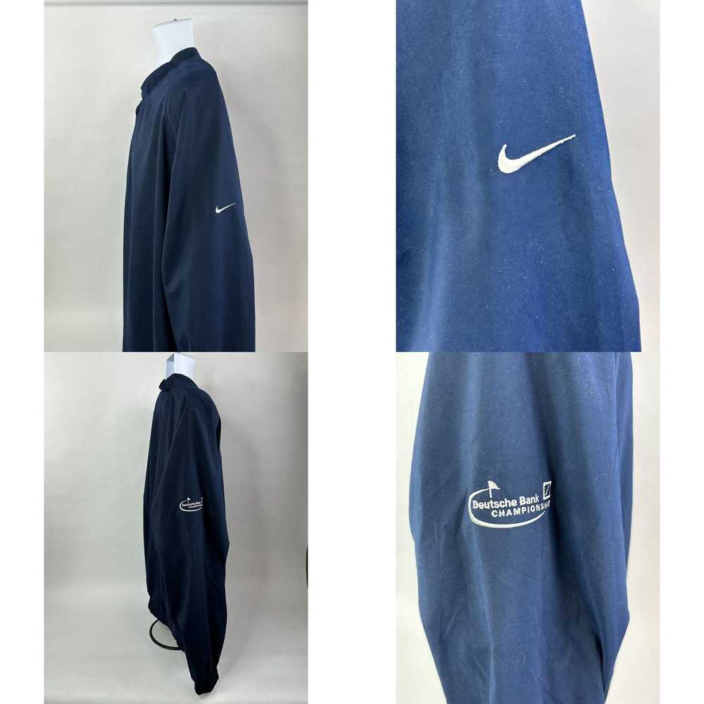 Nike Vtg Nike Golf Mens XL Blue Windbreaker Pullo… - image 4