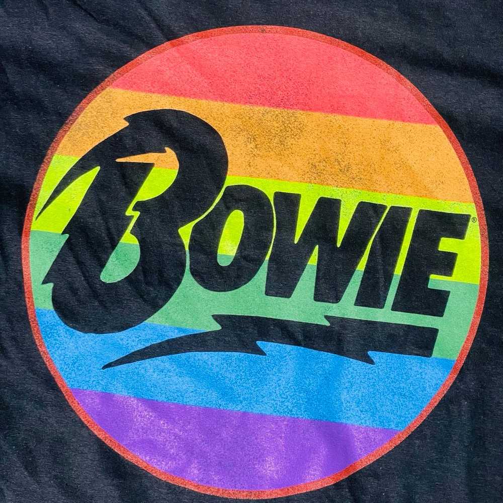 David Bowie Pride T-Shirt Size Large NWOT - image 2