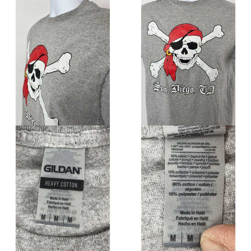 Gildan Gildan T-Shirt Adult Medium San Diego Cali… - image 4