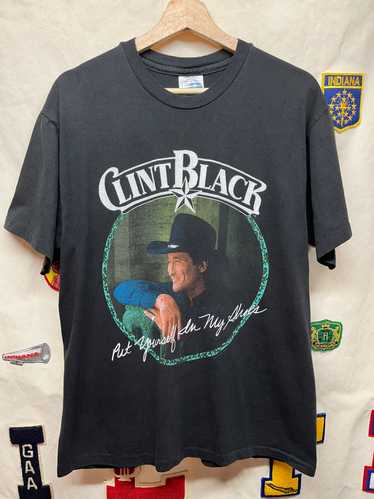 Vintage 90's Clint Black Country Music Shirt: L