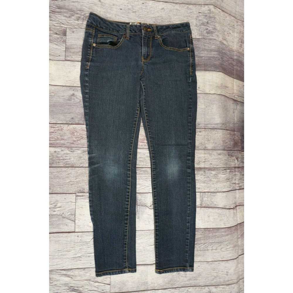 Vintage SO Jeans Juniors Size 9 Skinny Mid Rise D… - image 1