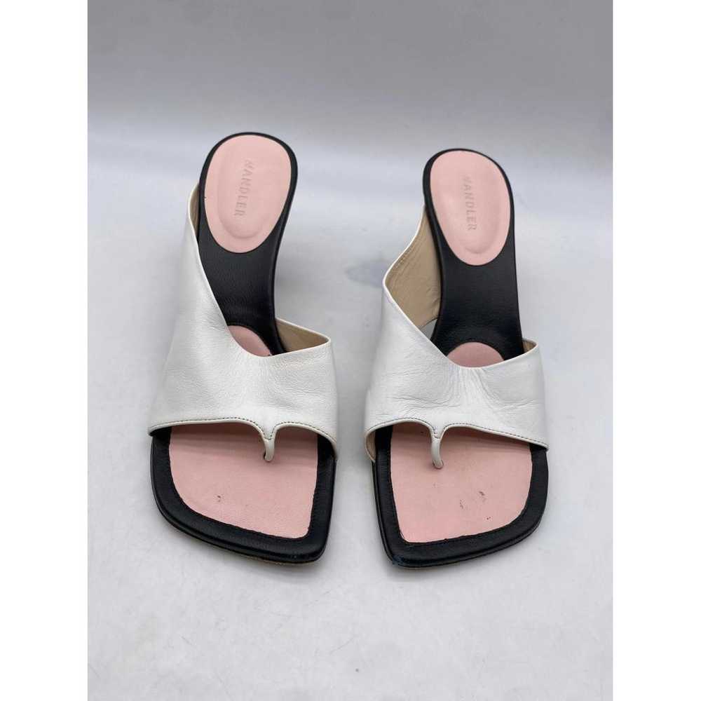 Wandler Leather mules & clogs - image 3