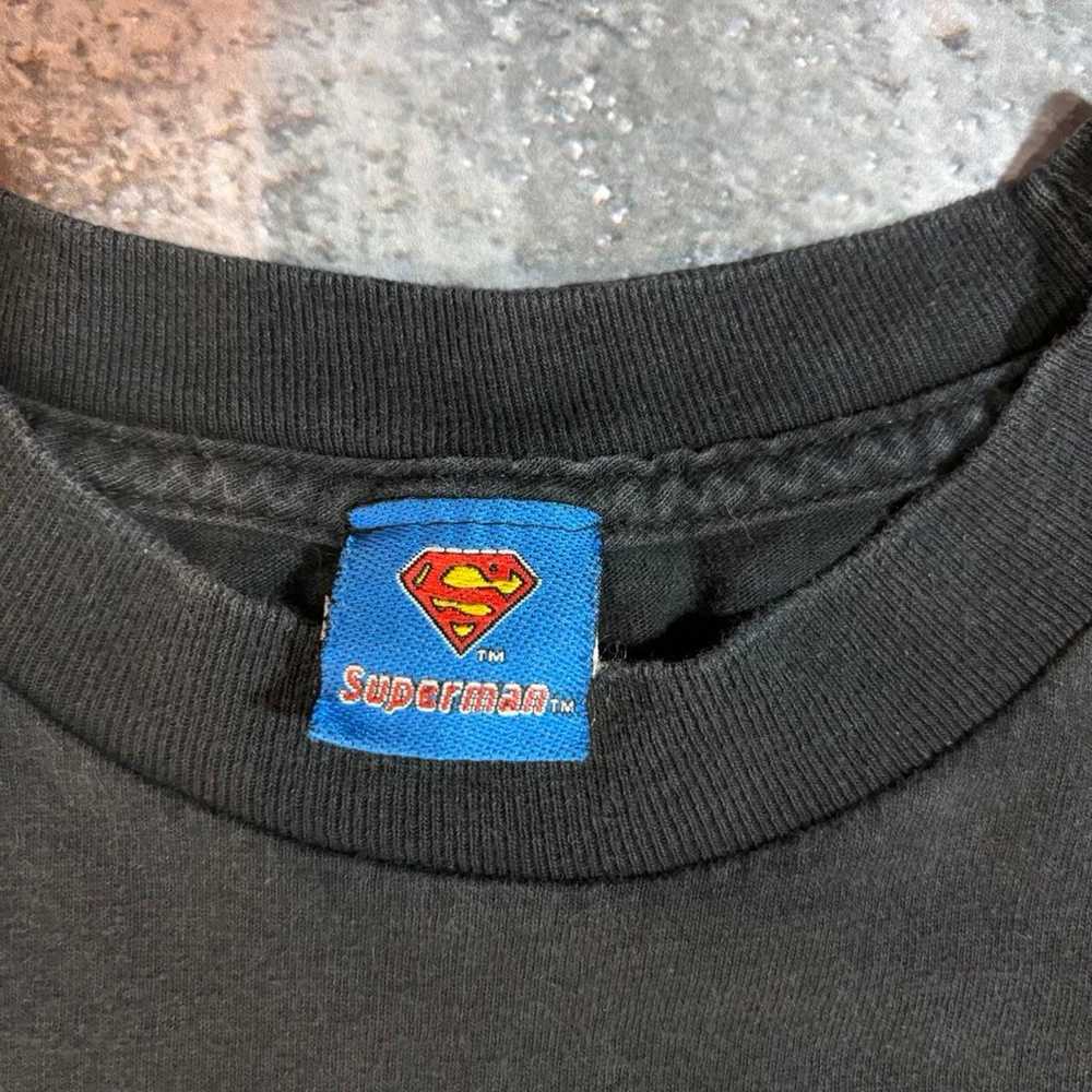 Y2K Superman Promo T Shirt! DC Comics Marvel. Siz… - image 3