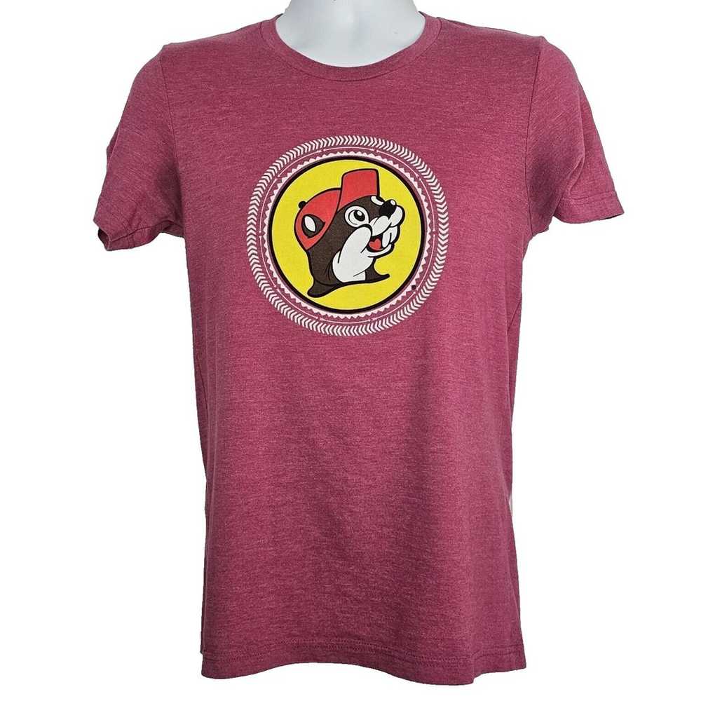 Buc-ee's Travel Center Pink T-shirt Size Small Fo… - image 1
