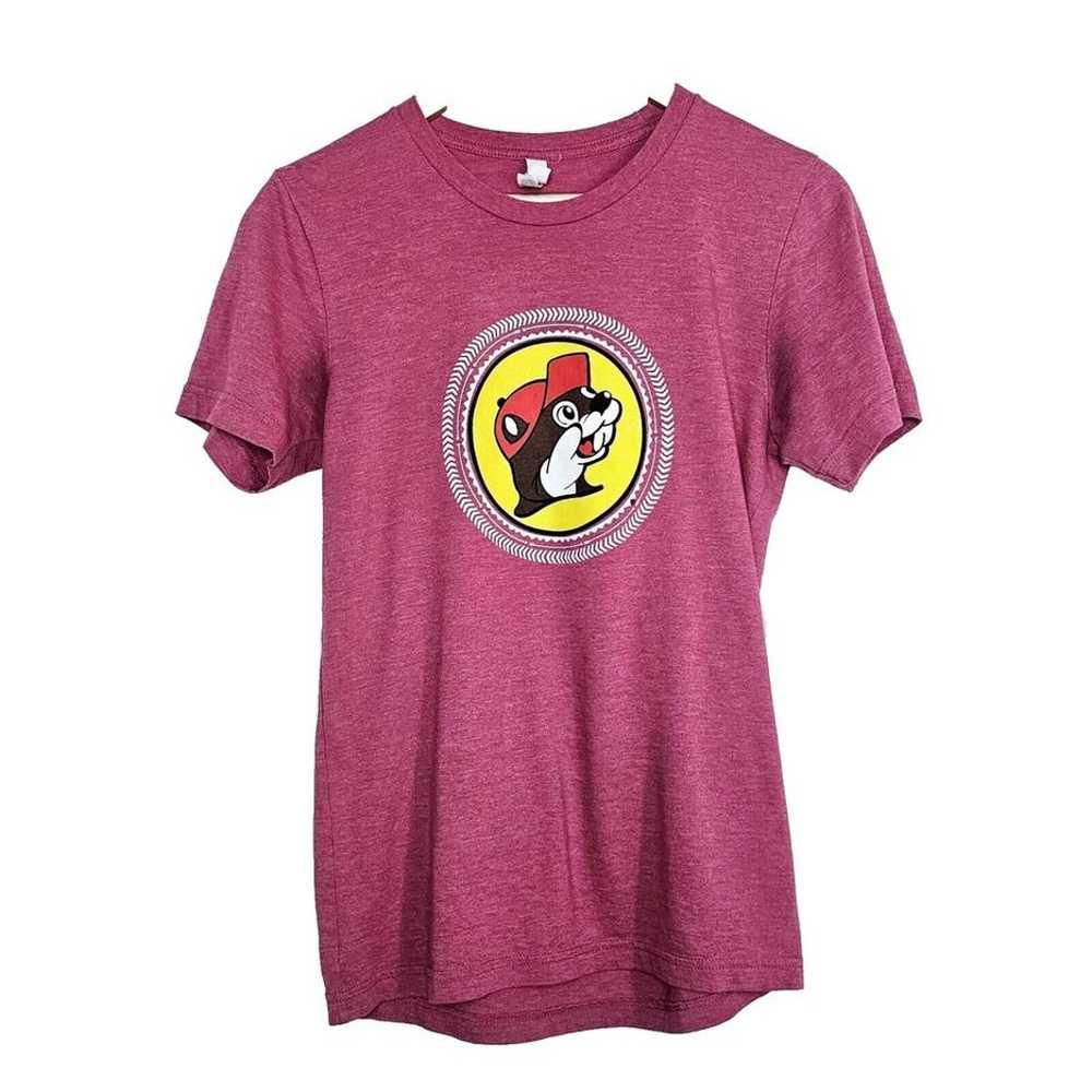 Buc-ee's Travel Center Pink T-shirt Size Small Fo… - image 3