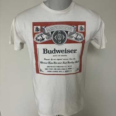 Budweiser Junk Food Tees brand shirt  men’s size … - image 1