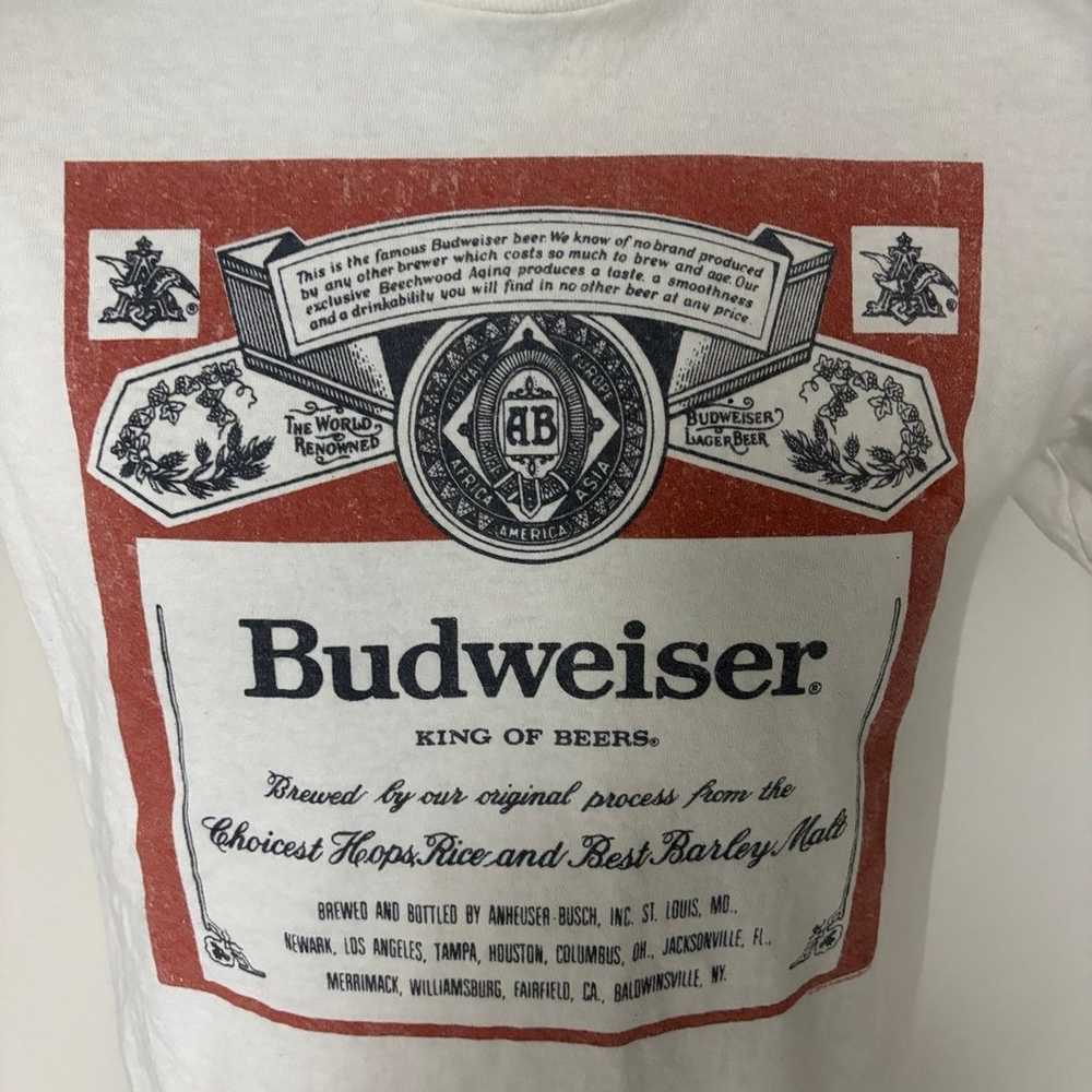 Budweiser Junk Food Tees brand shirt  men’s size … - image 2