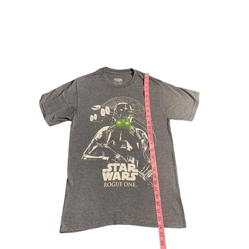 Star Wars Rogue One T-Shirt Men's Small Gray Cott… - image 5