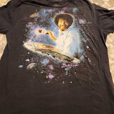 Bob Ross space graphic tee - L - image 1