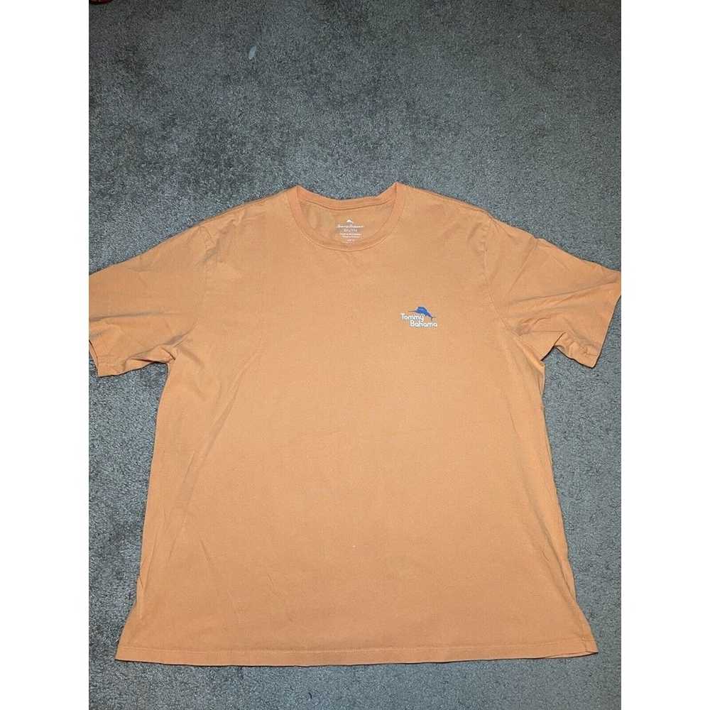 Tommy Bahama T-Shirt Men's XXL Orange Short Sleev… - image 1