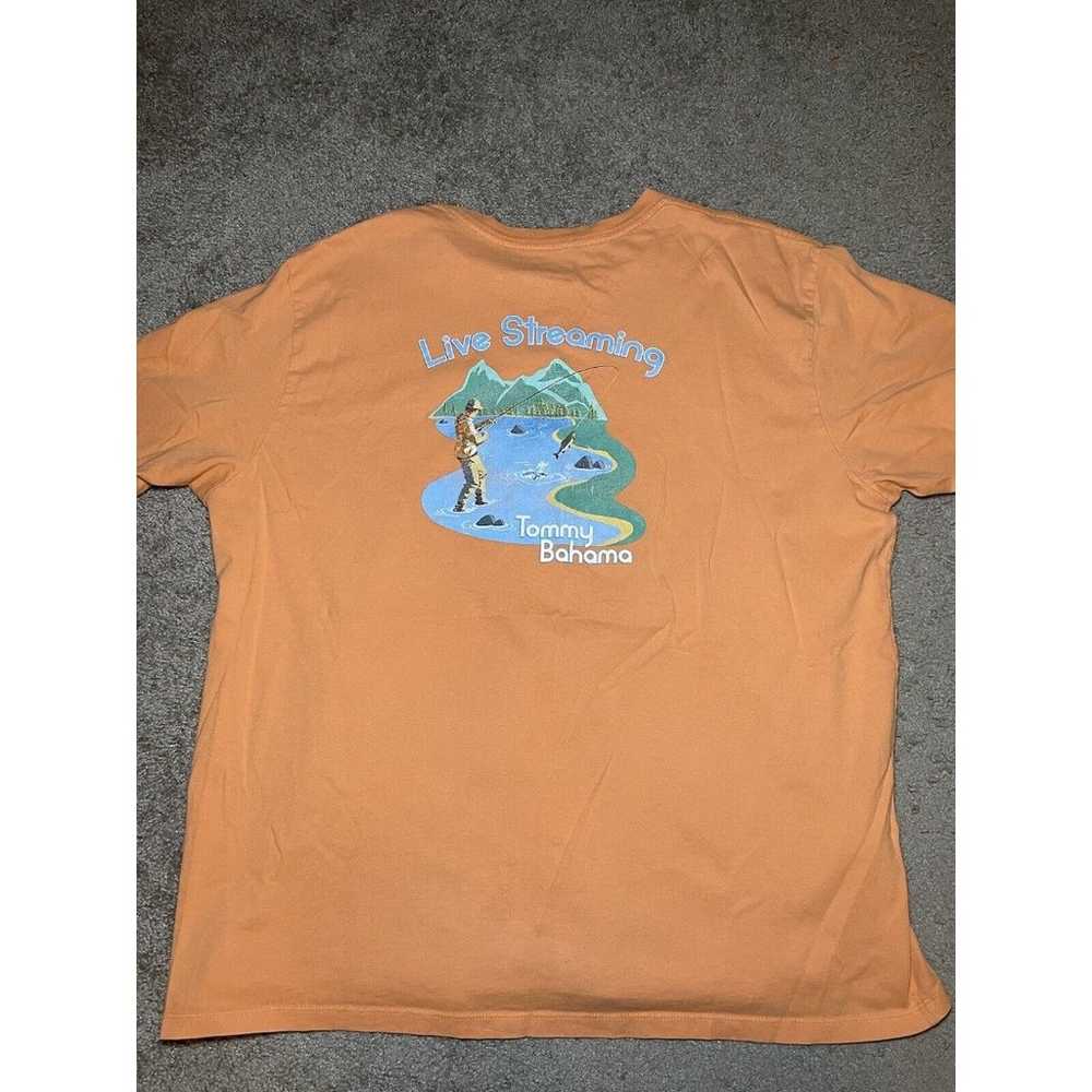 Tommy Bahama T-Shirt Men's XXL Orange Short Sleev… - image 4