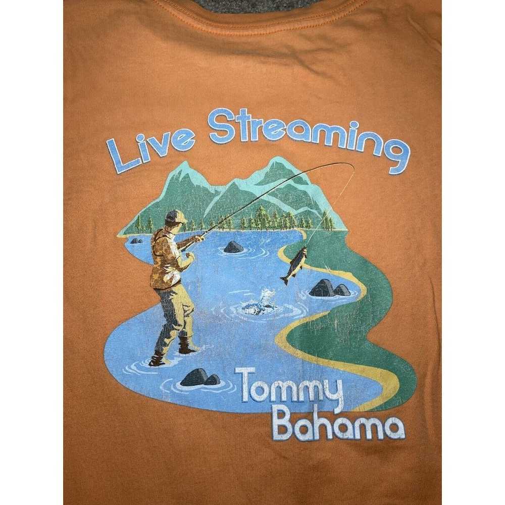Tommy Bahama T-Shirt Men's XXL Orange Short Sleev… - image 5