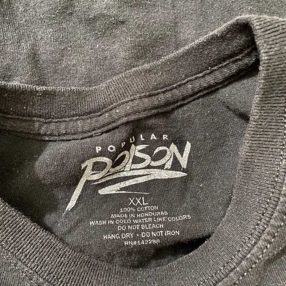 Popular poison black t shirt - image 2