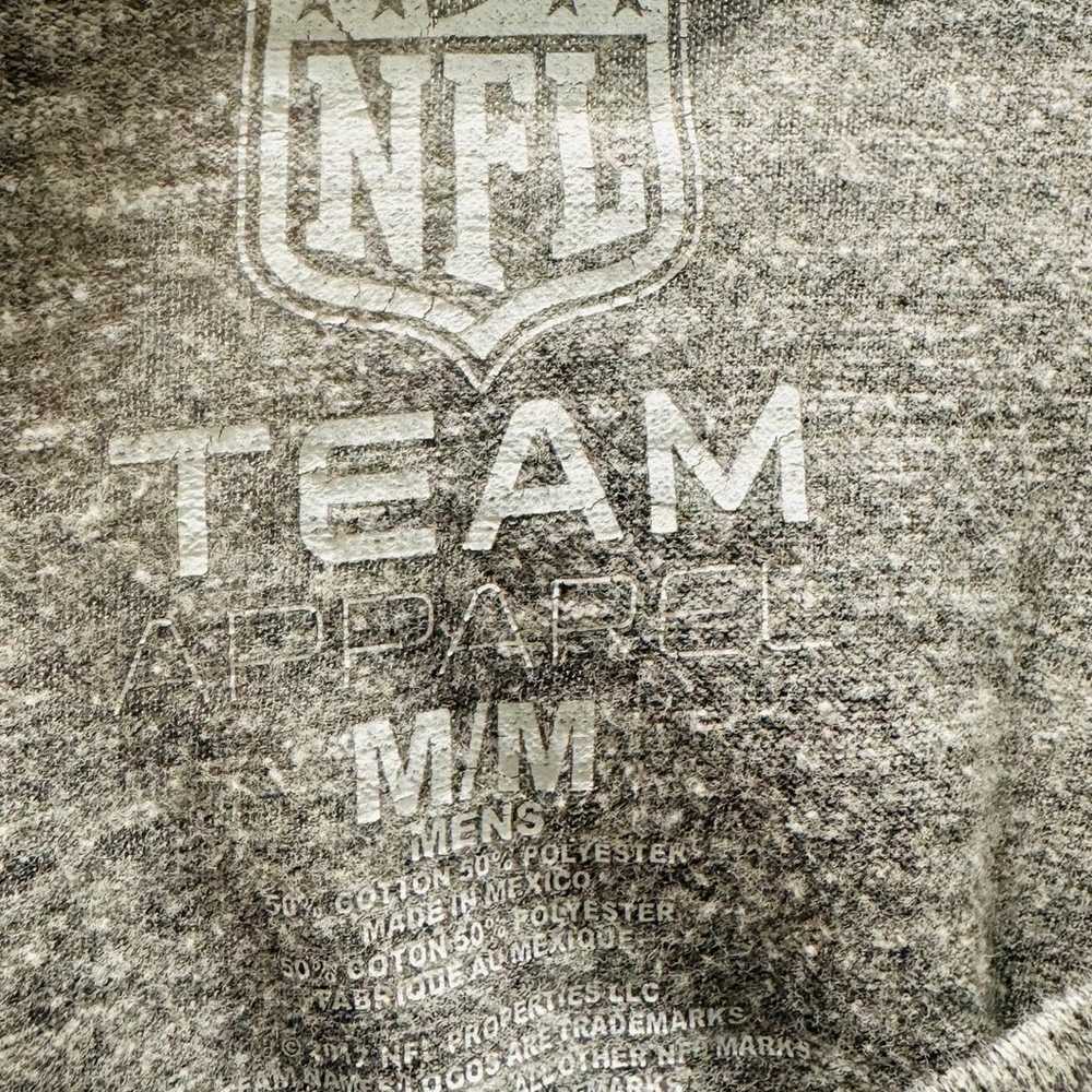 NFL (Logo) team apparel Gray shirt men medium Cas… - image 4