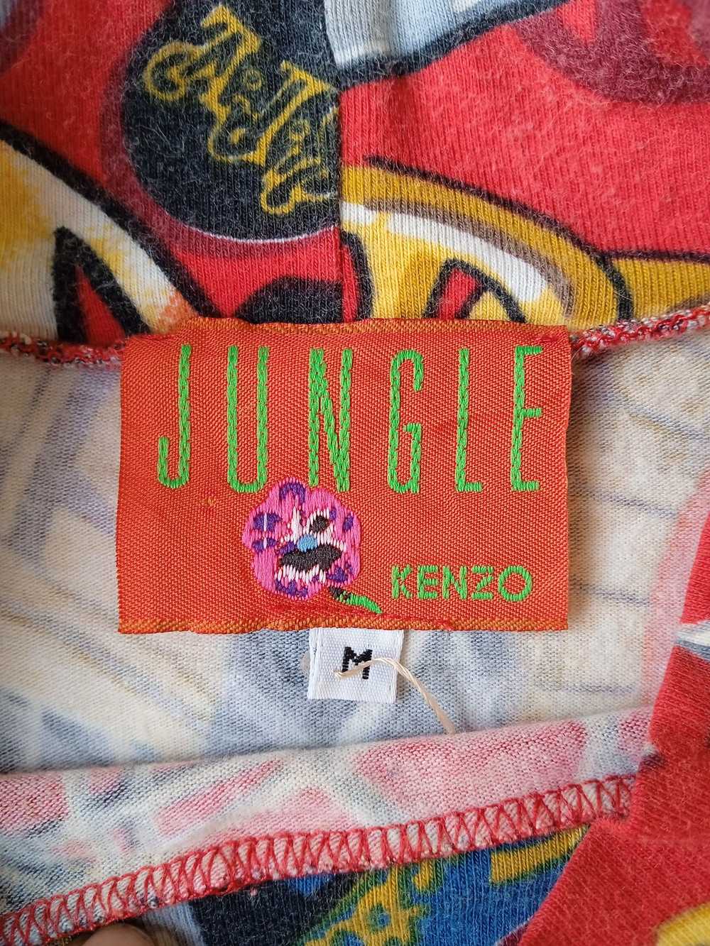 Designer × Kenzo 80s Kenzo Jungle Parody Chain Pr… - image 6