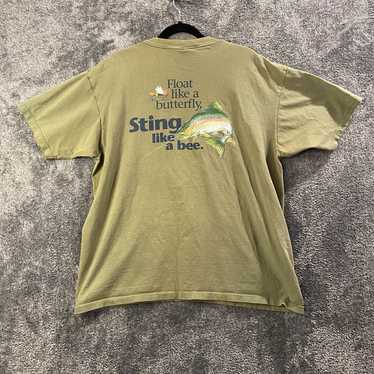 Vintage Columbia Shirt Mens XL Green Made in USA … - image 1