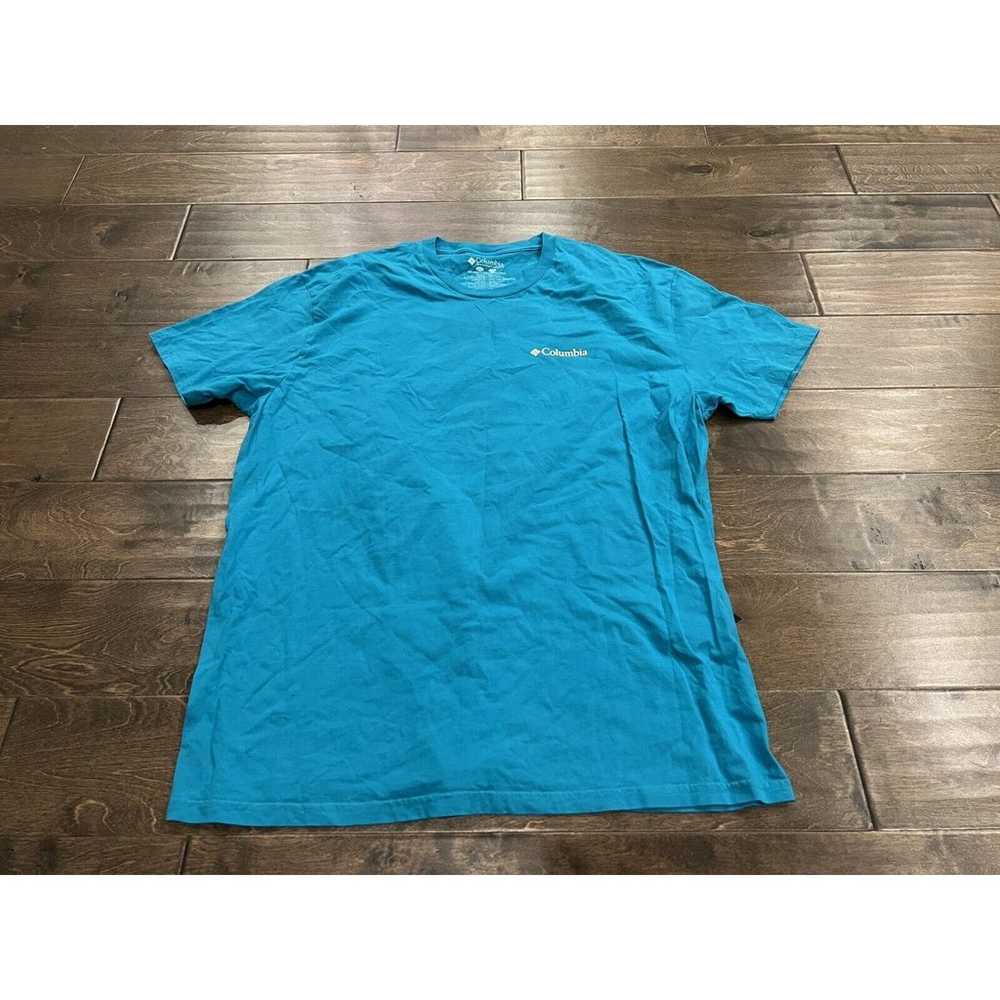 Columbia Mens Turquoise Rocky Mountain National P… - image 2