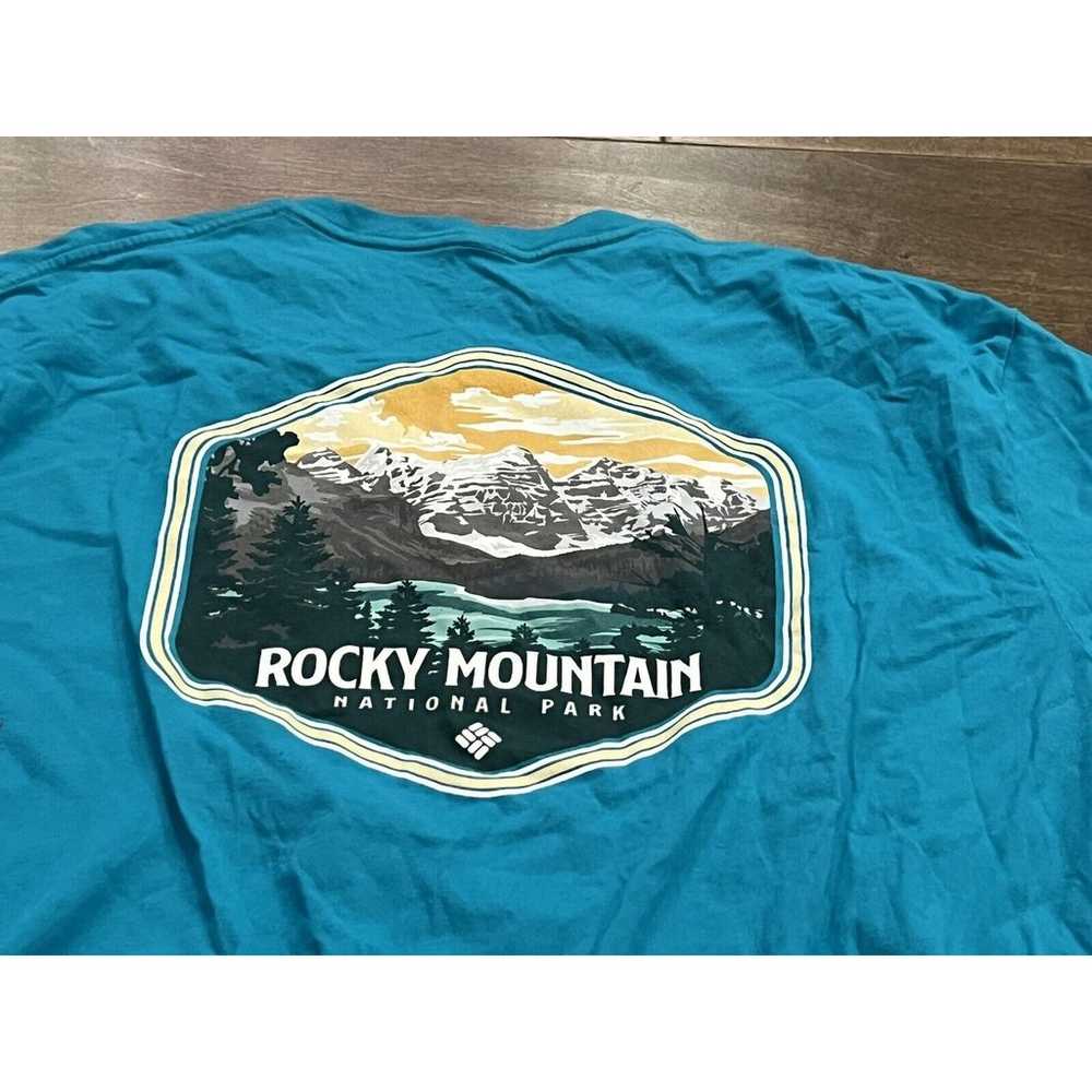 Columbia Mens Turquoise Rocky Mountain National P… - image 5