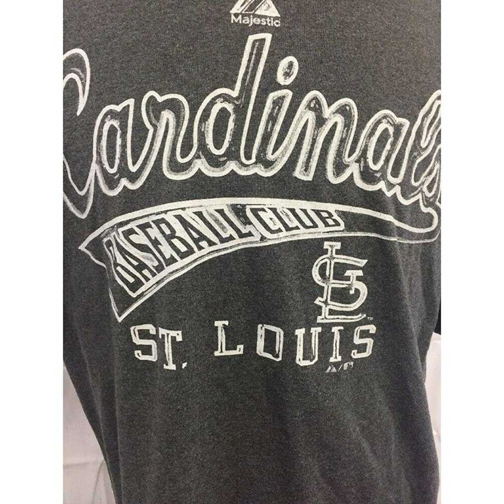 Majestic St Louis Cardinals Baseball T Shirt XL G… - image 10