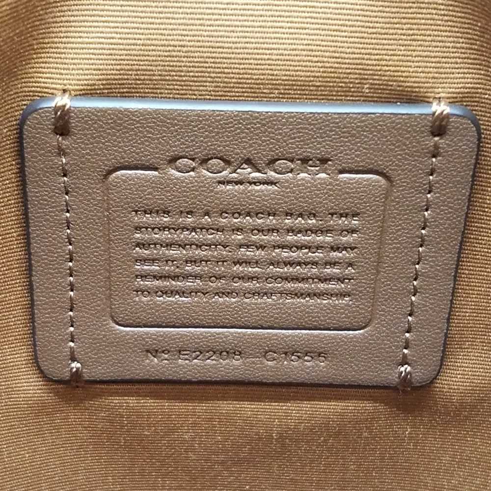 COACH Women's Leather Rowan File Crossbody Bag Ch… - image 3