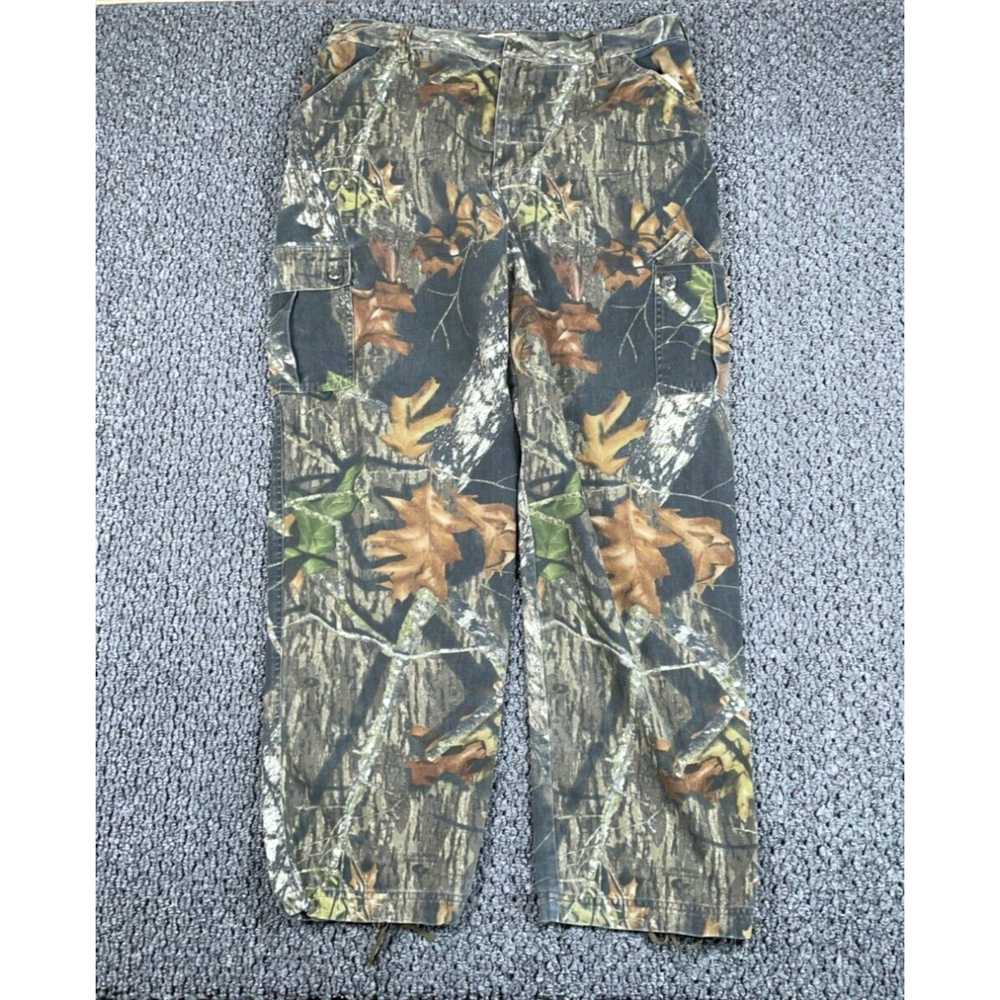 Vintage VTG Mossy Oak Camouflage Cargo Pants Men'… - image 1