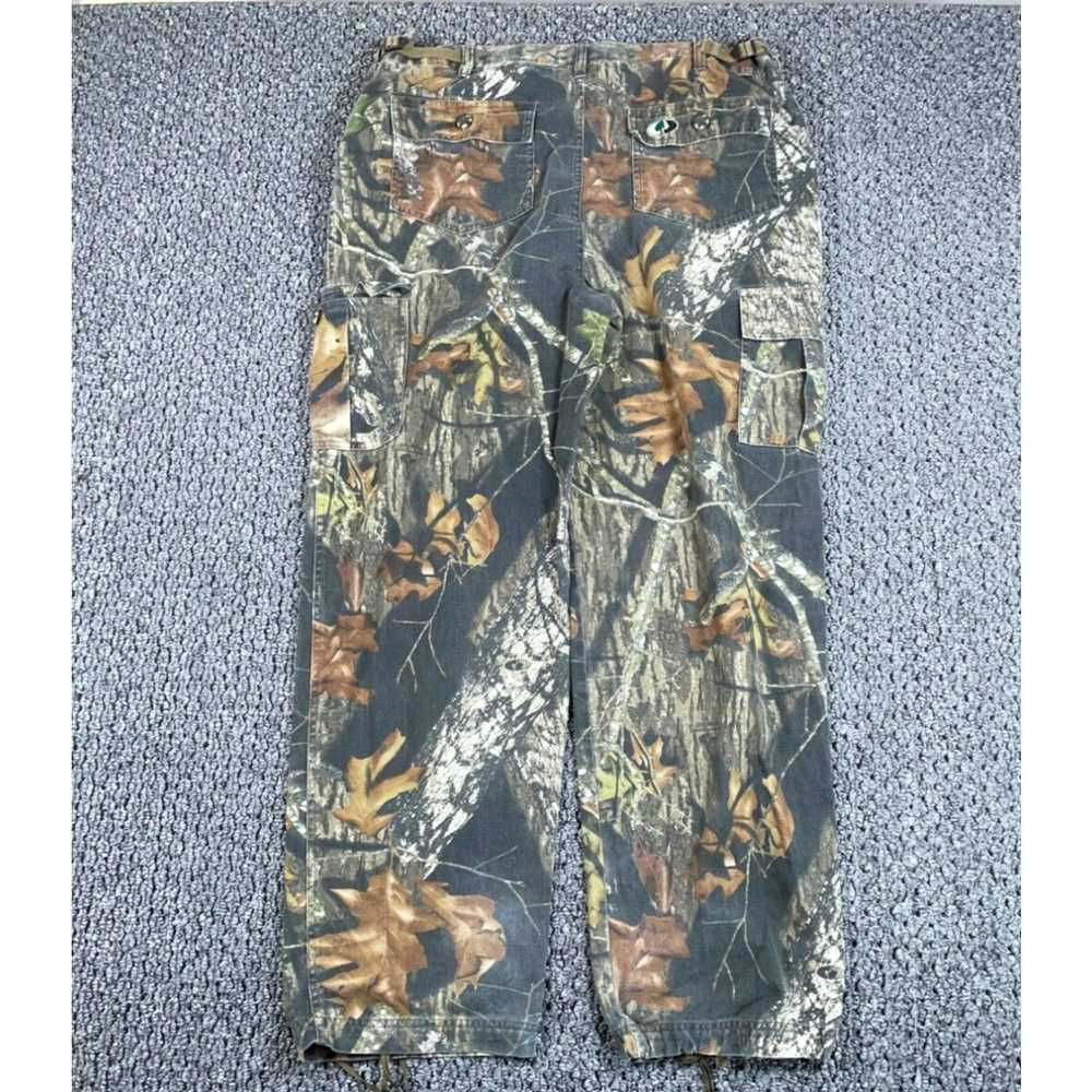 Vintage VTG Mossy Oak Camouflage Cargo Pants Men'… - image 2
