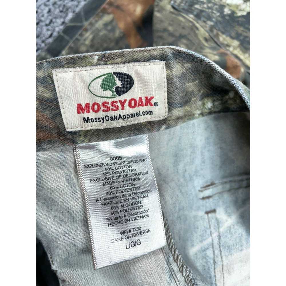 Vintage VTG Mossy Oak Camouflage Cargo Pants Men'… - image 3