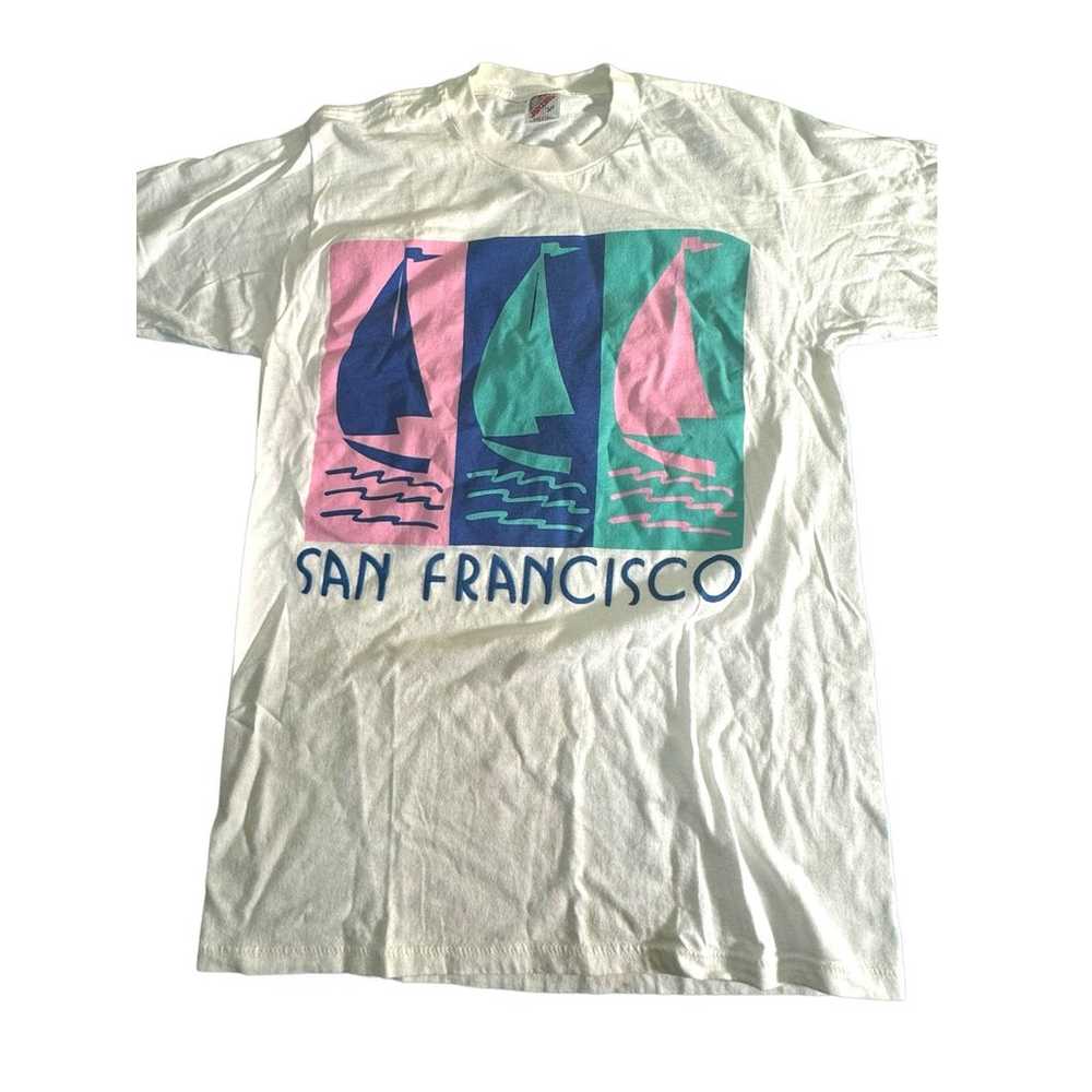 Vintage 80's San Francisco Single Stitch Made in … - image 2