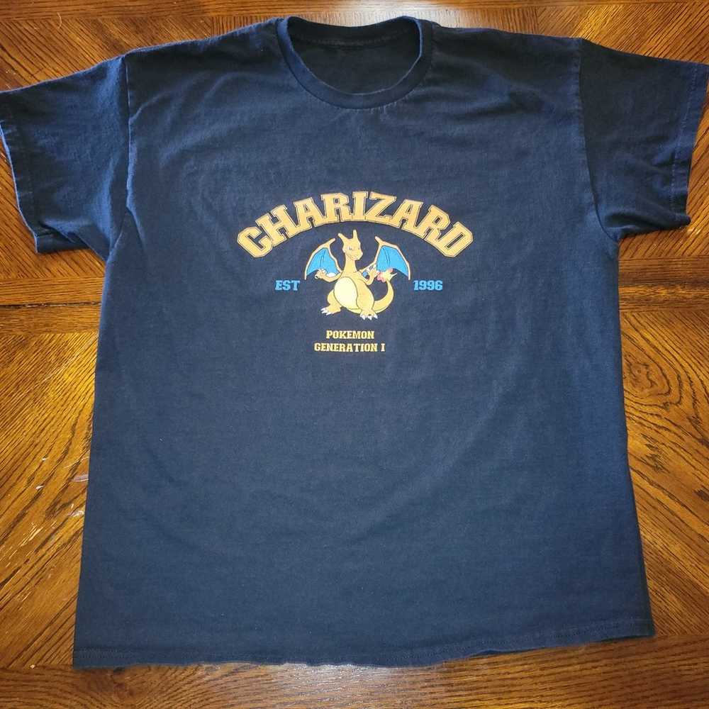 Pokémon Charizard Shirt Men's XL - image 1