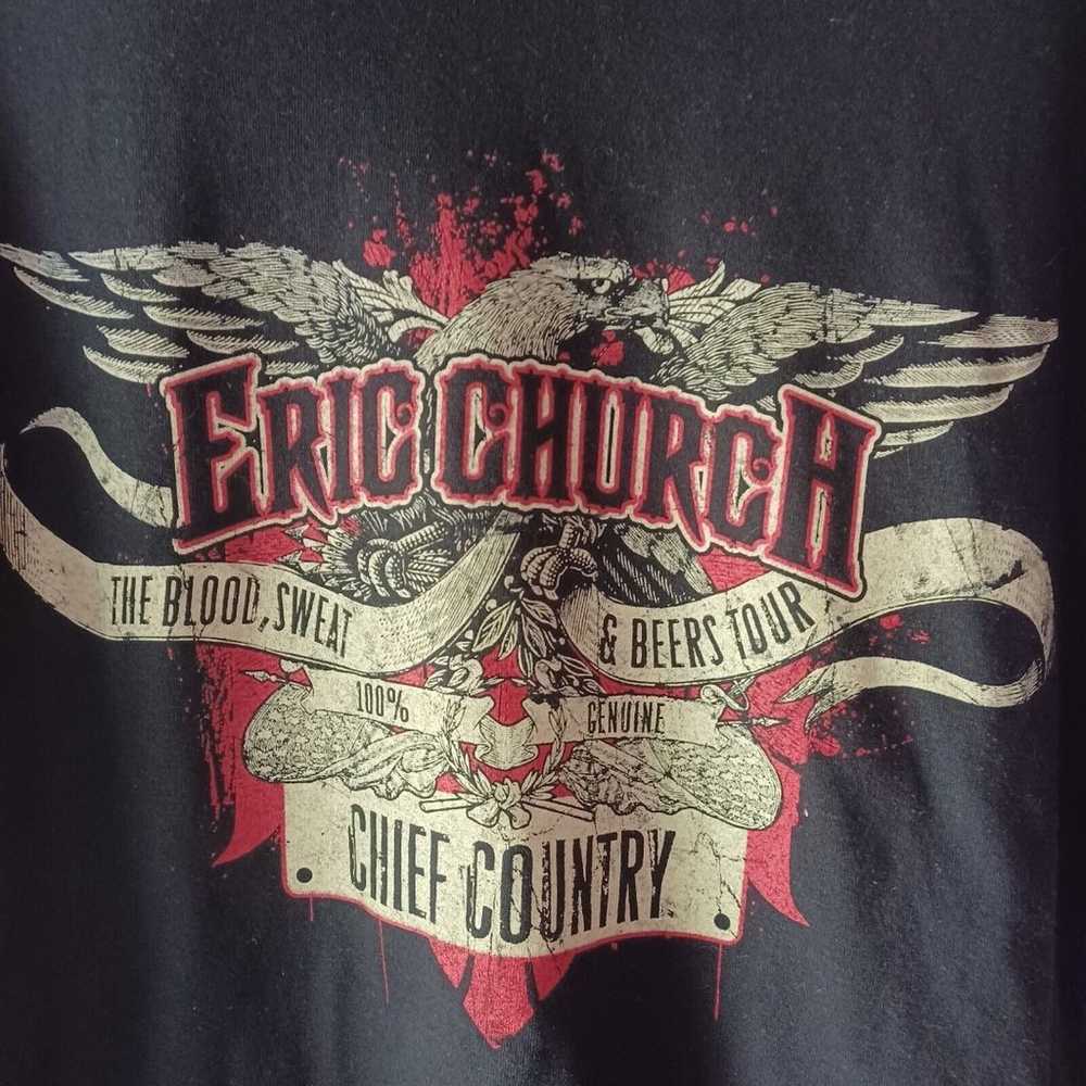 Eric Church Concert Chief Country Blood Sweat Bee… - image 2