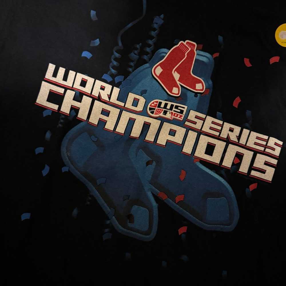 Vintage Boston Red Sox 2007 World Series Champion… - image 2