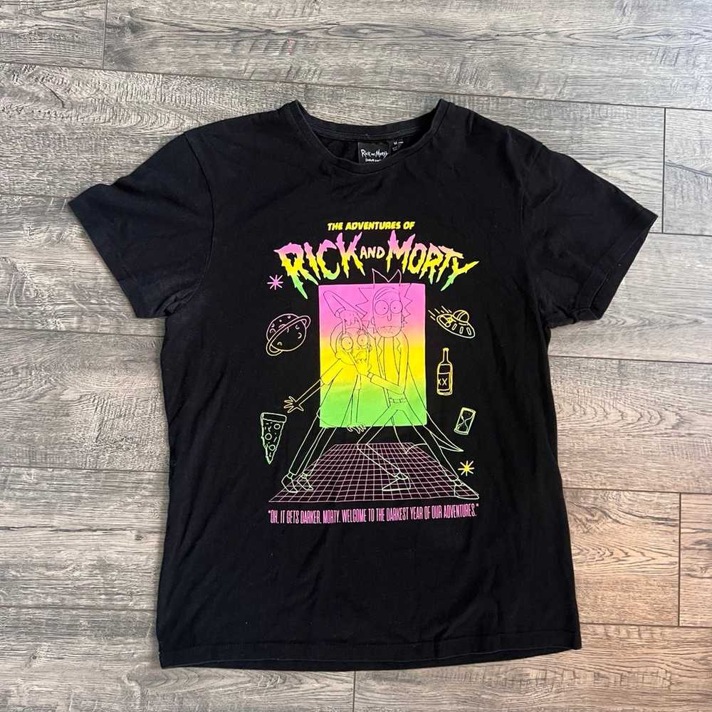 Rick and Morty Black T-Shirt - image 1