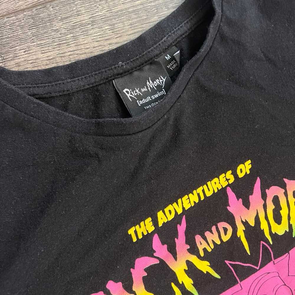 Rick and Morty Black T-Shirt - image 2