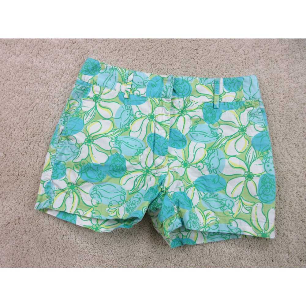 Lilly Pulitzer Lilly Pulitzer Shorts Women 2 Gree… - image 2
