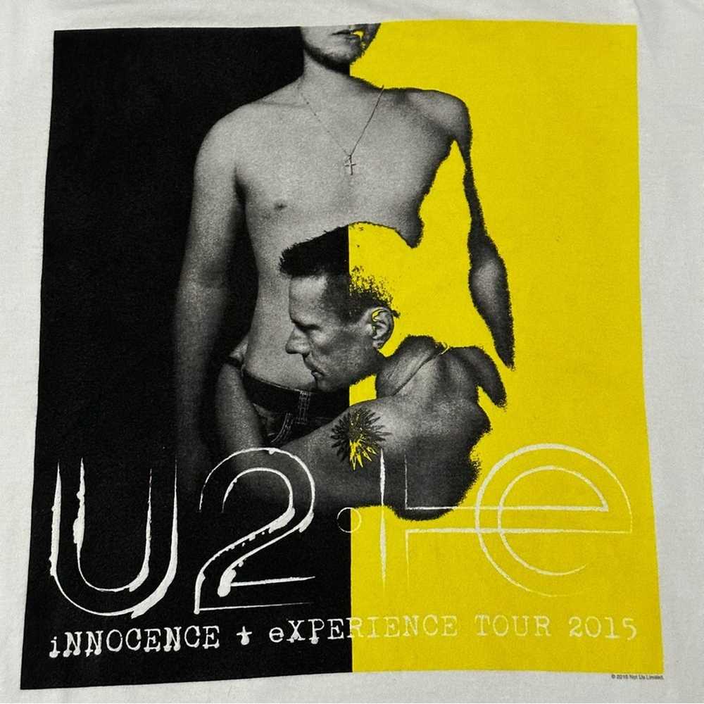 Edun Live Uni-Sex XL White Black U2 Innocence + E… - image 3