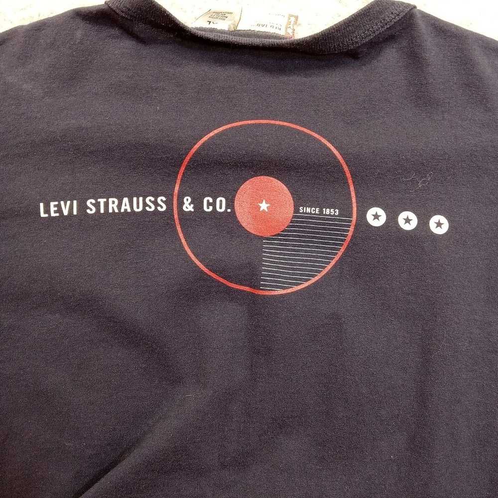 Vintage Levi's Strauss & Co. T-Shirt XL Men's Red… - image 6