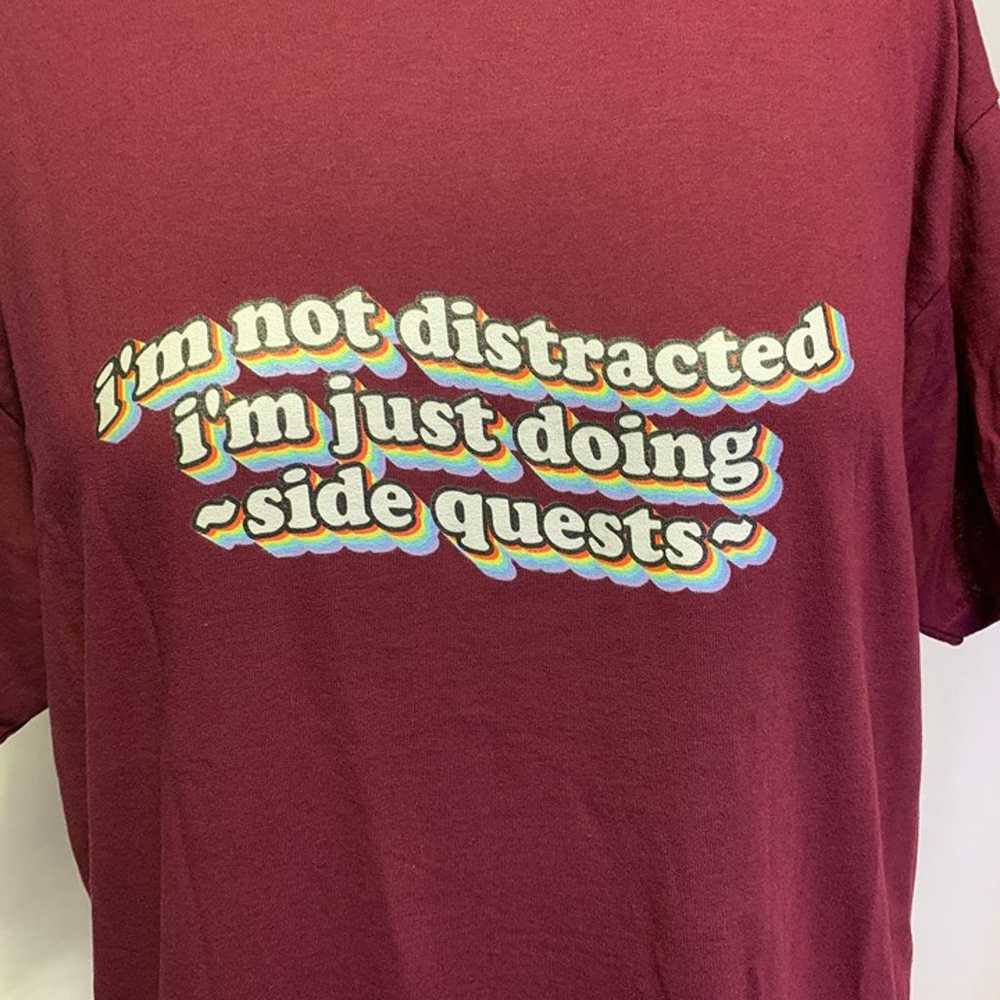 Shirt I'm Not Distracted I'm Just Doing Side Ques… - image 2