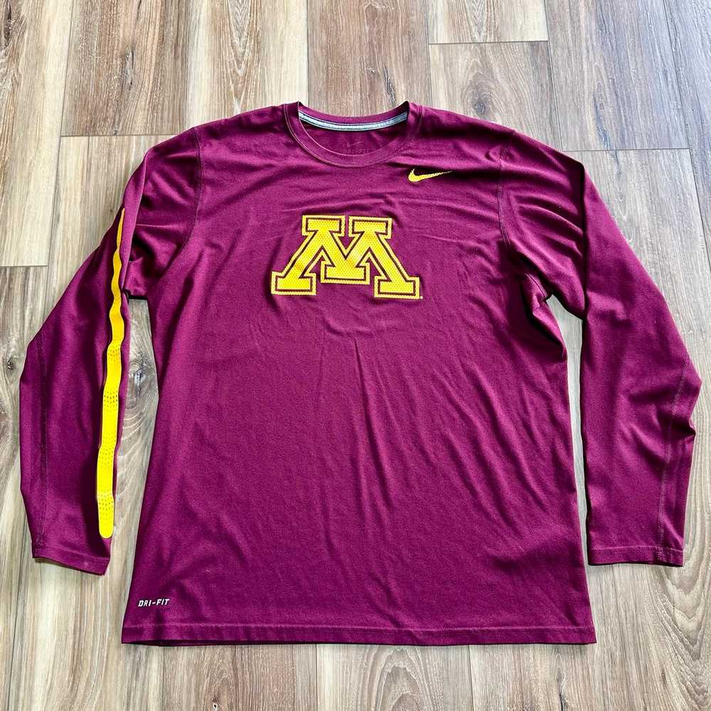 Nike University of Minnesota Golden Gophers Dri-F… - image 1